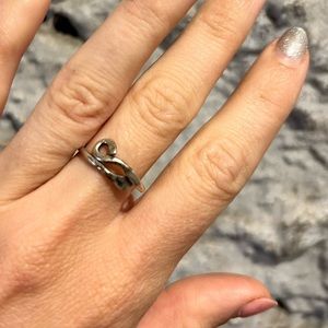 Sterling Silver Twisted Ring
